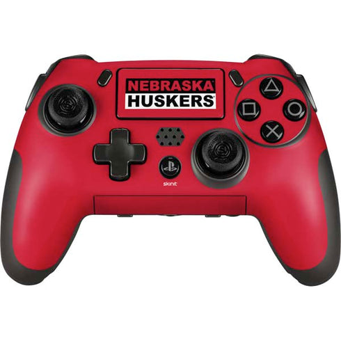 University of Nebraska Red Huskers PlayStation Scuf Vantage 2 Controller Skin